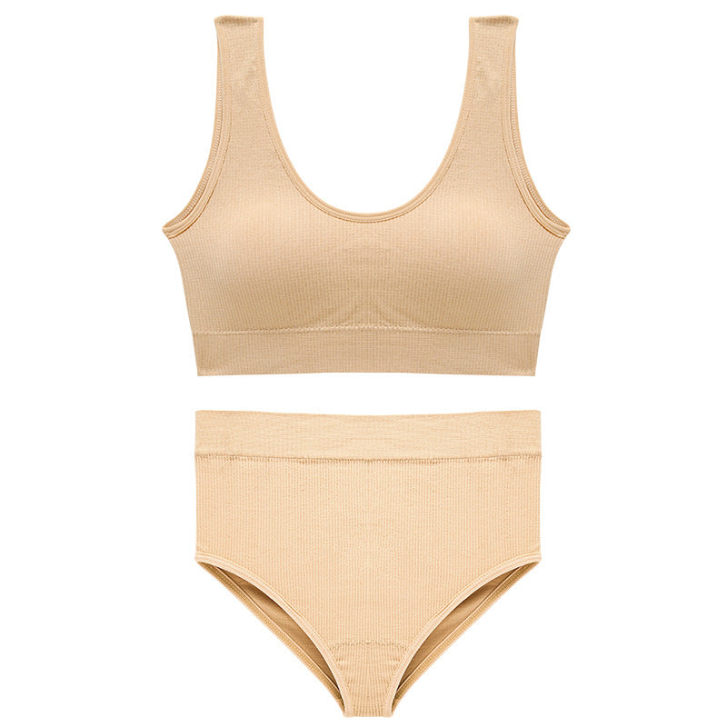 Womens Seamless HighCut Bra & Panty Set