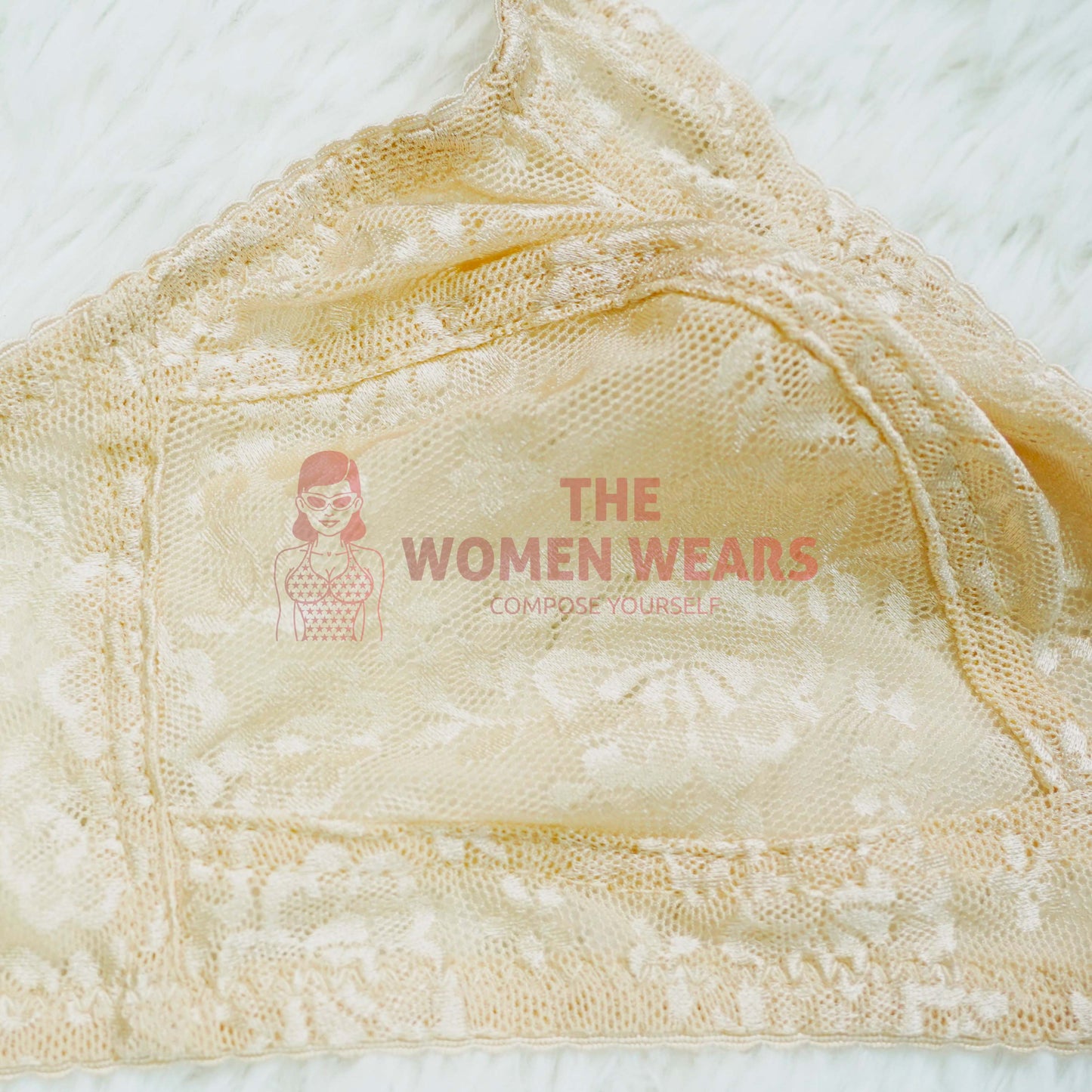 Galaxy Floral Net Stretchable Bra (206)
