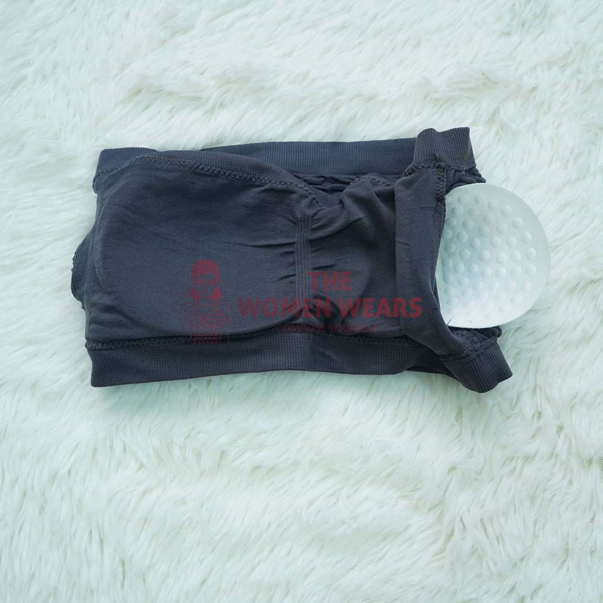 Cotton Lycra Strapless Padded Bra 3214 view 8