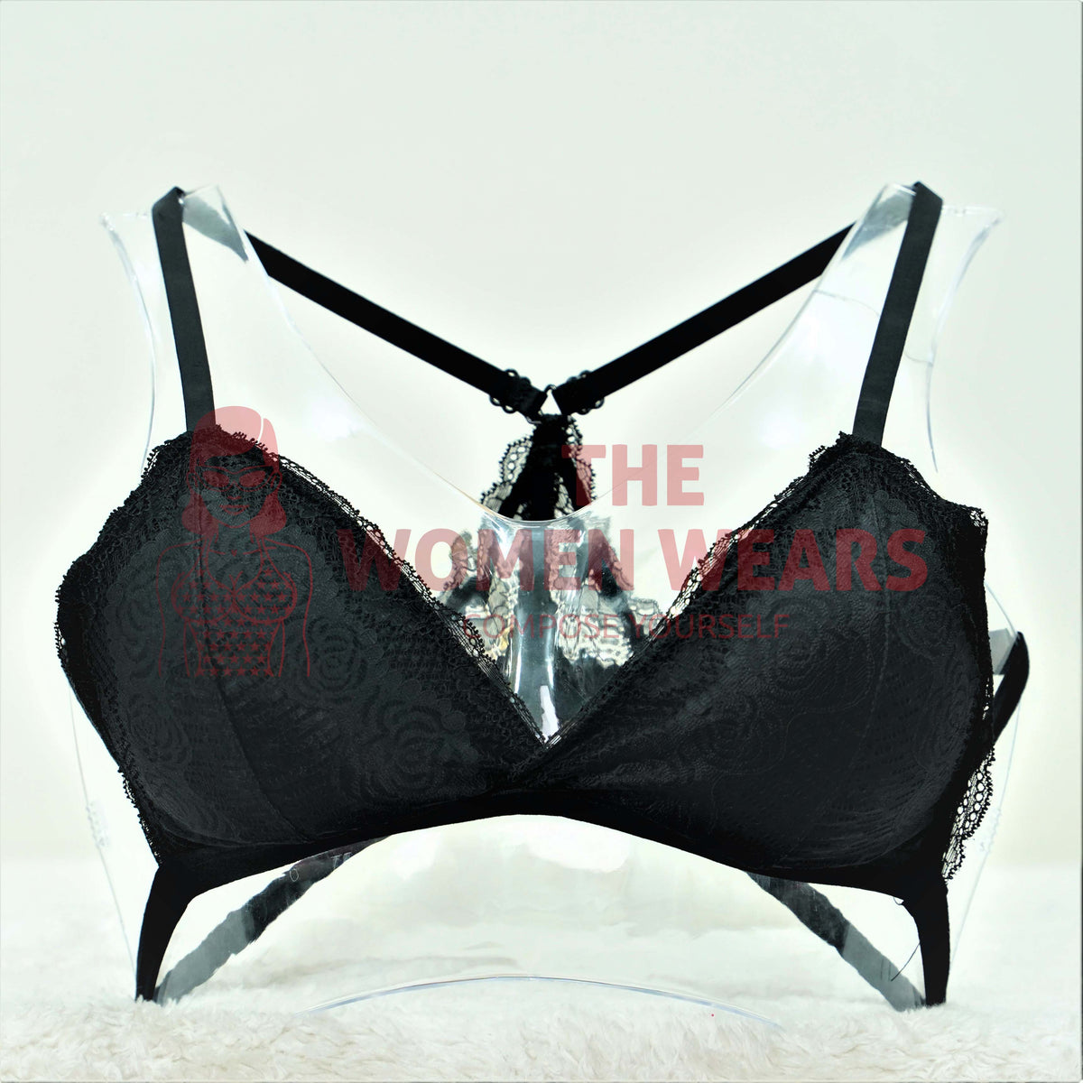 Floral Padded Underwire Bralette CS11 view 2