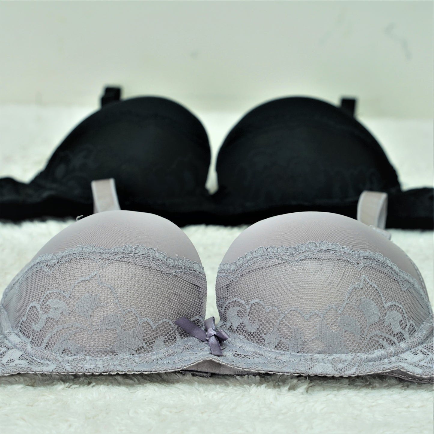 Women's Half Lace Padded Bra (CM 337 B)