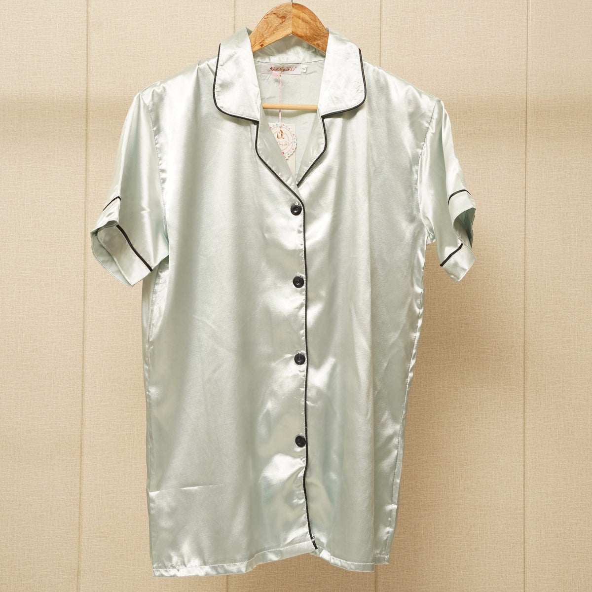 Floral Satin Pajama Set WF012 product view 3