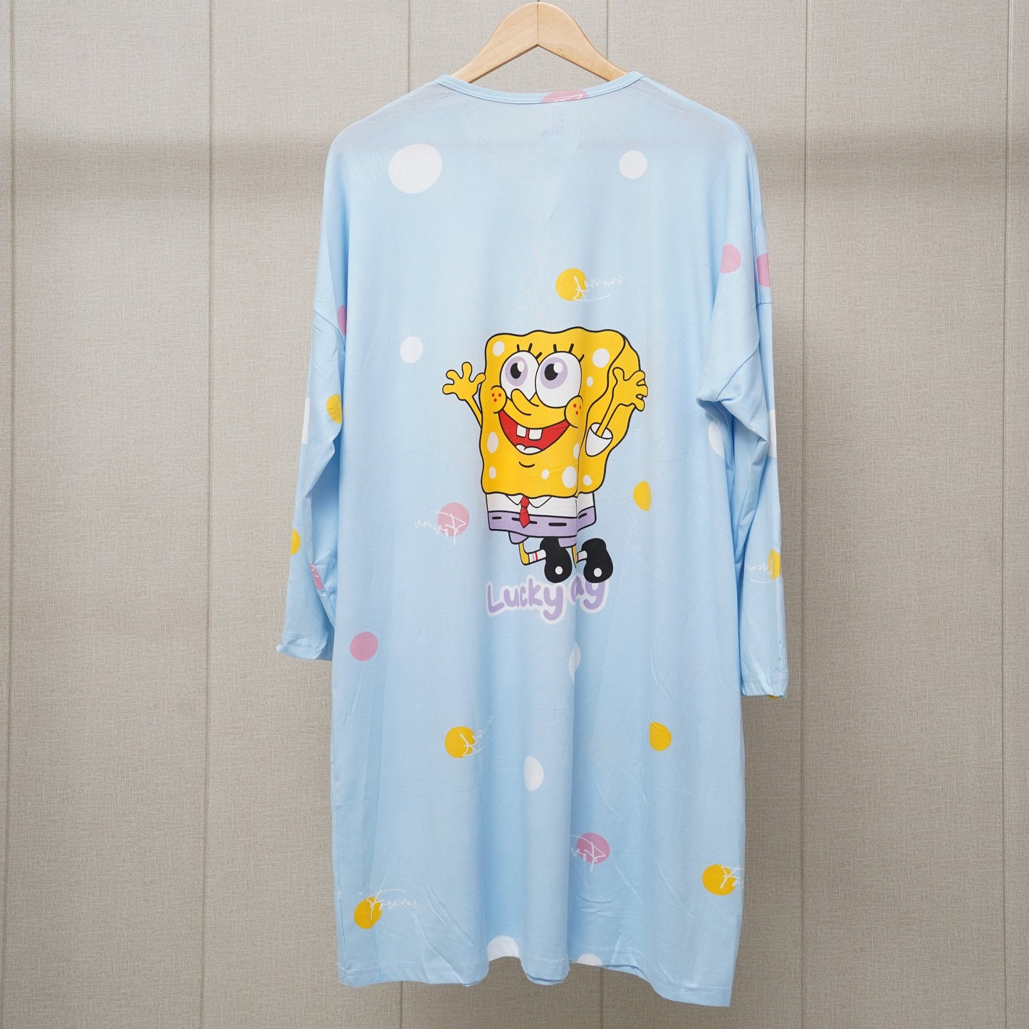 SpongeBob full slevees pocket shirt
