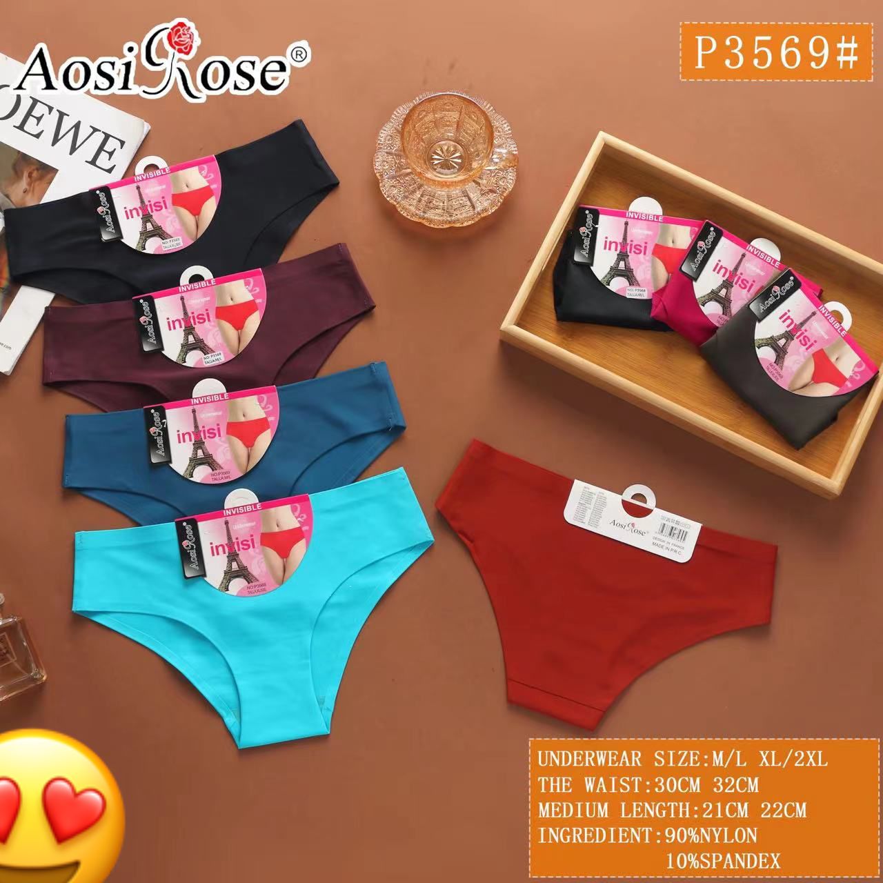 Women's Most Wanted Diverse Material Panty (3569)