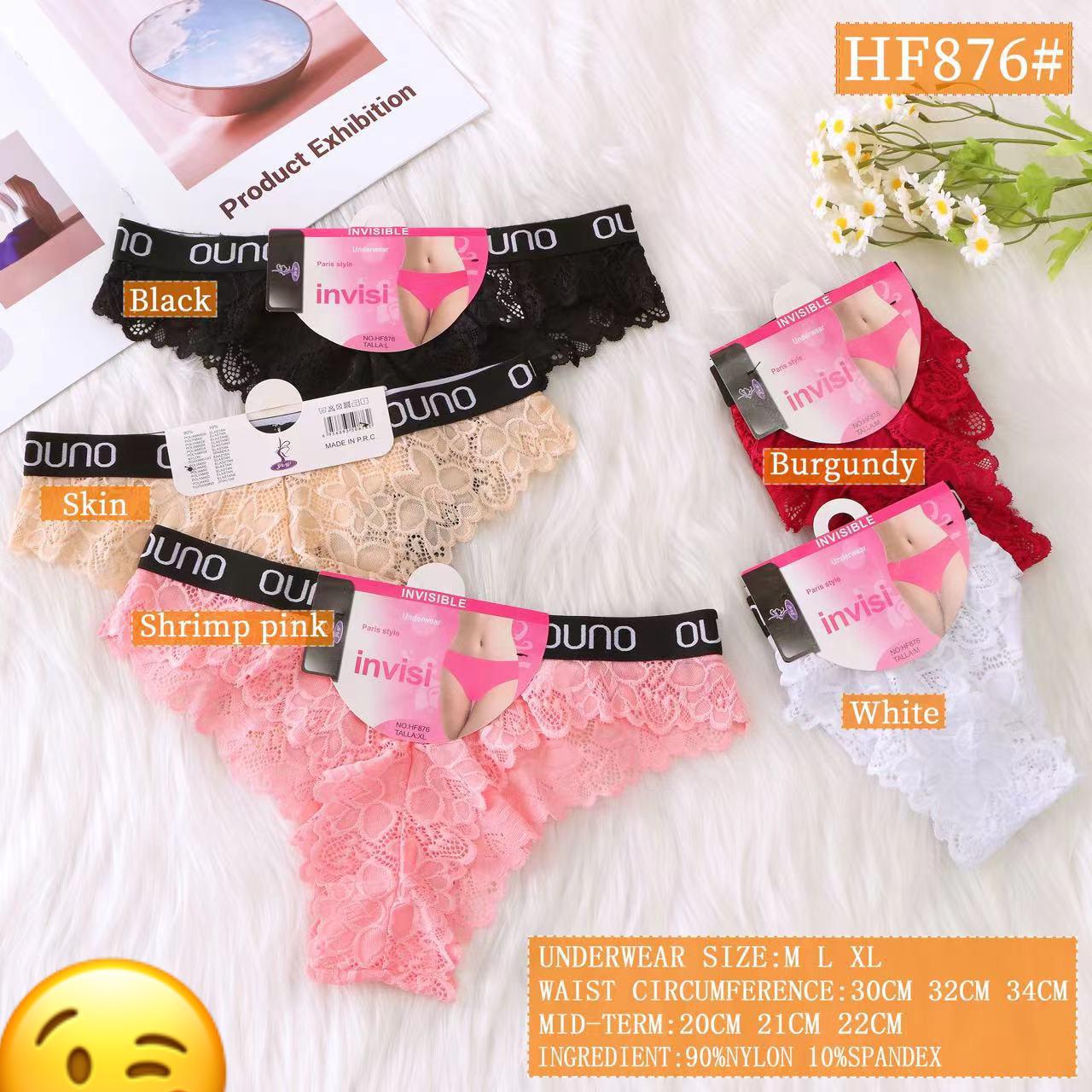 Women's Comfortable Lace Soft Net Panties (876)