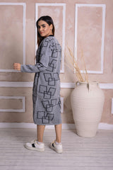 Gunsmoke Belted Cardigan CGN30 product view 2