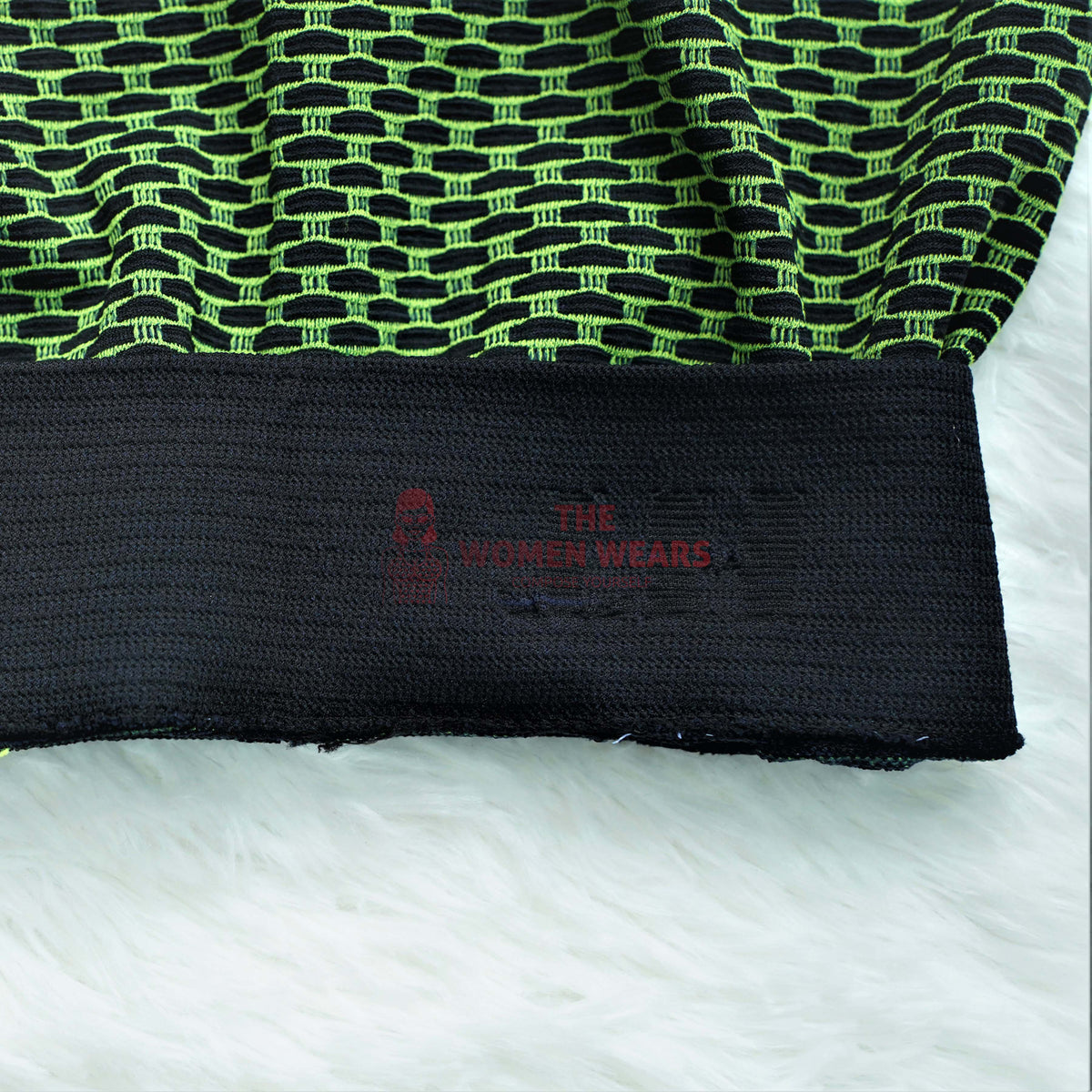 Brick Pattern Stretch Tights TT015 product view 5