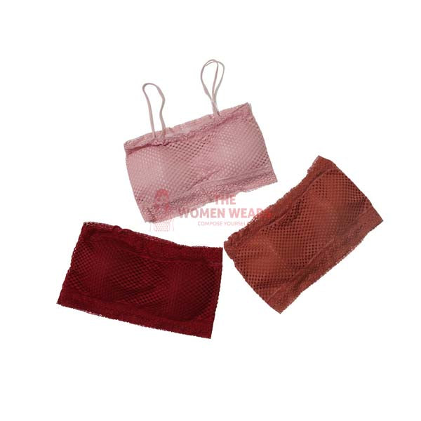 Lace Seamless Wire Free Bra ART3082 product view 2