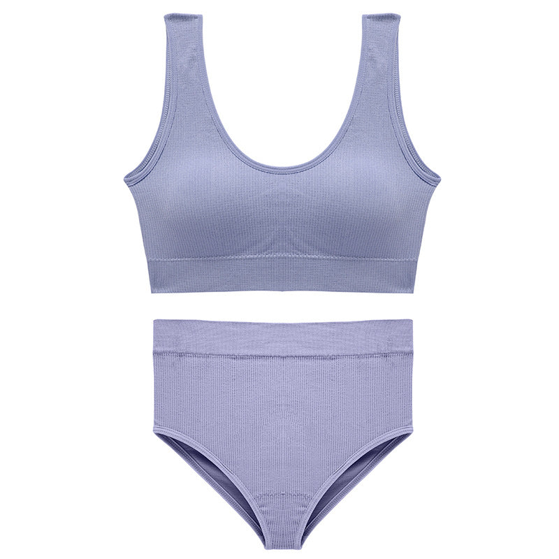 Womens Seamless HighCut Bra & Panty Set
