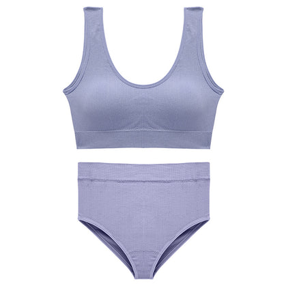 Womens Seamless HighCut Bra & Panty Set