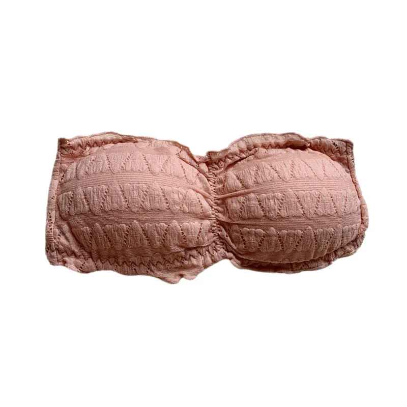 Women Strapless Seamless Underwear Backless Push Up Bralette SK_03