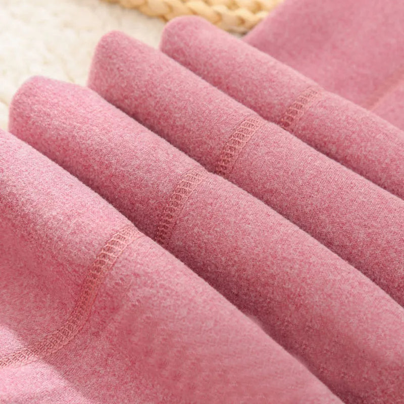 Women Thermal Suit Plus Velvet Thickening Set (WTS-1001)