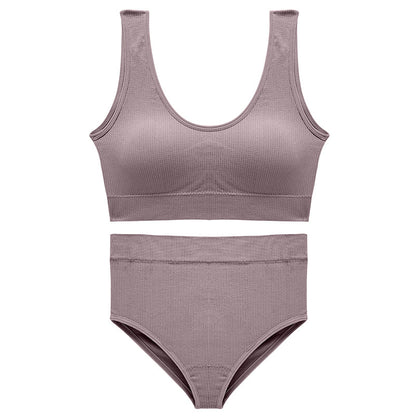 Womens Seamless HighCut Bra & Panty Set