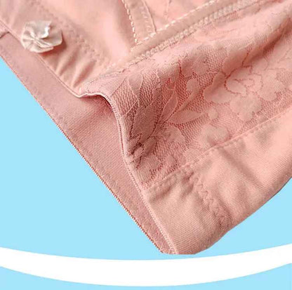 High Waist Pocket Design Cotton Underwear HWU001