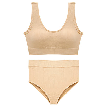 Womens Seamless HighCut Bra & Panty Set