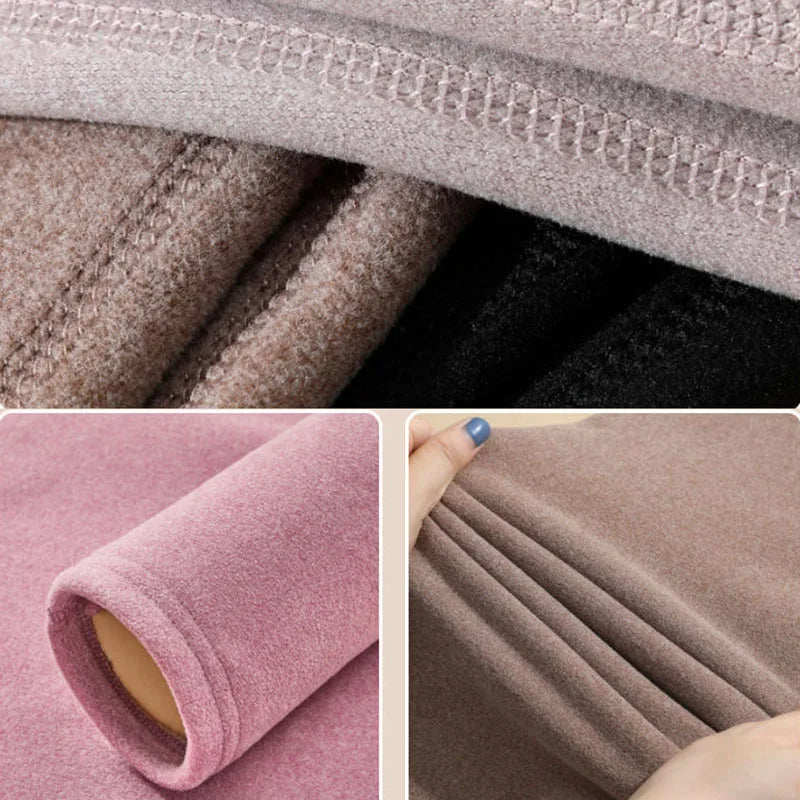 Women Thermal Suit Plus Velvet Thickening Set (WTS-1001)