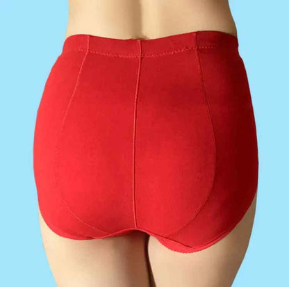 High Waist Pocket Design Cotton Underwear HWU001