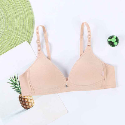 Three Hook Seamless Padded Bra