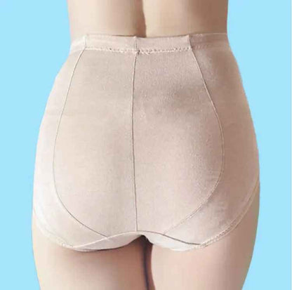 High Waist Pocket Design Cotton Underwear HWU001