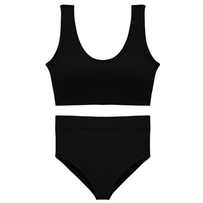 Womens Seamless HighCut Bra & Panty Set