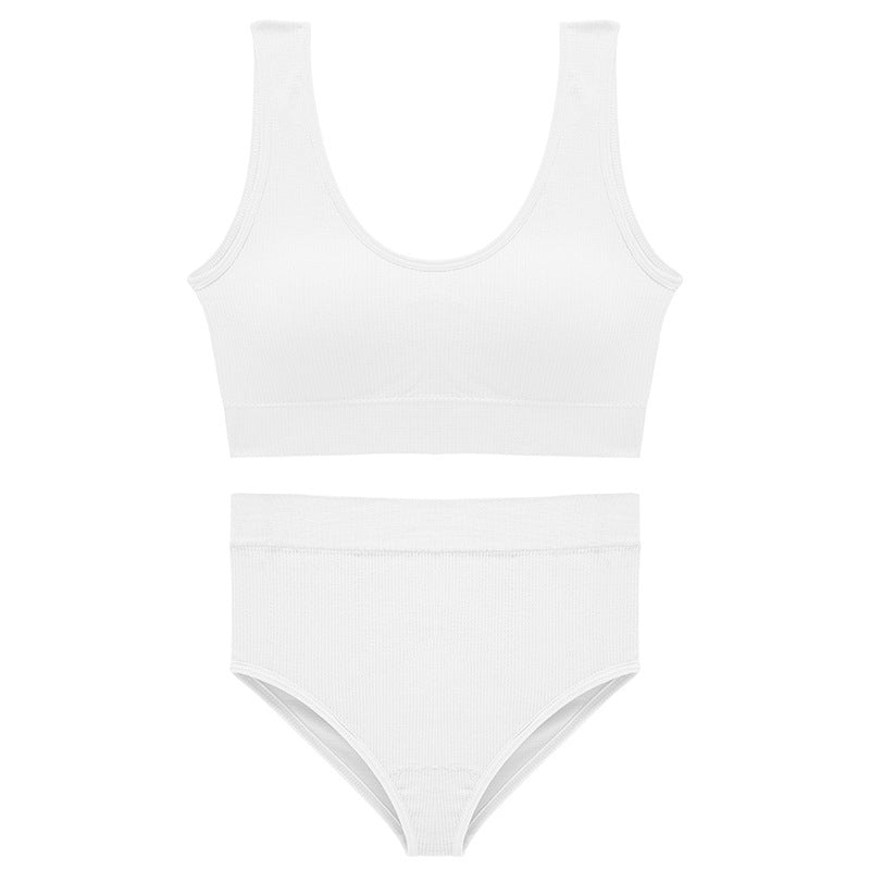 Womens Seamless HighCut Bra & Panty Set
