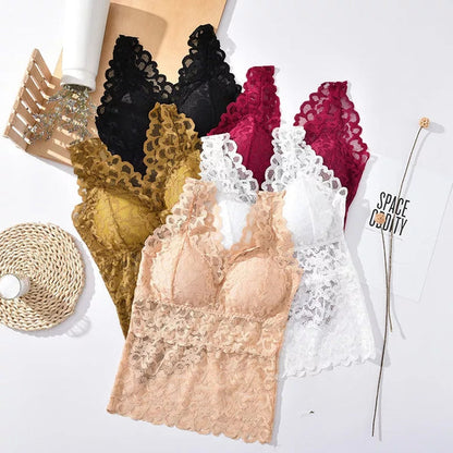 Women's  lace Camisole Bralette (Love 69)