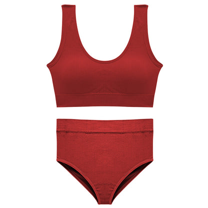 Womens Seamless HighCut Bra & Panty Set