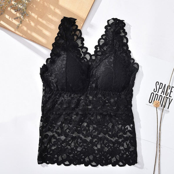 Women's  lace Camisole Bralette (Love 69)