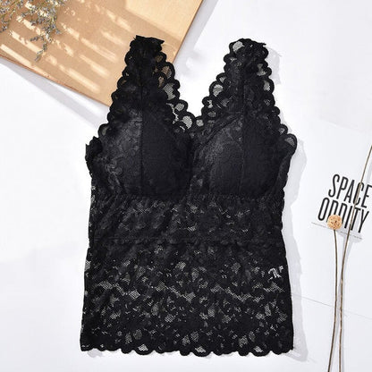 Women's  lace Camisole Bralette (Love 69)