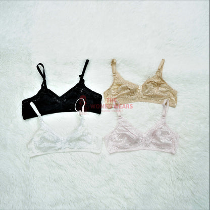 Women's Net Non Padded Bra (141)
