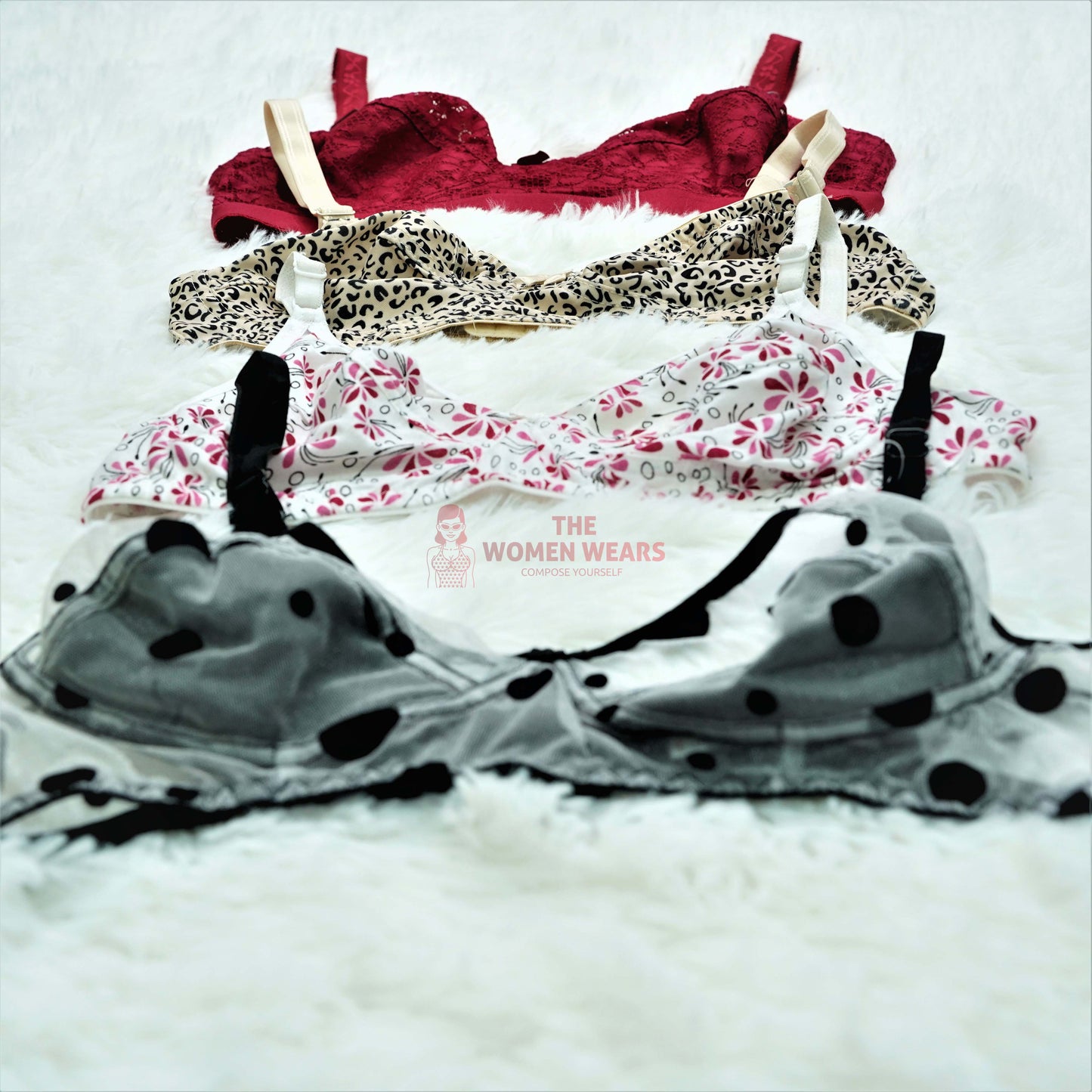Pack of 4 Bra Just For You (CS 11)