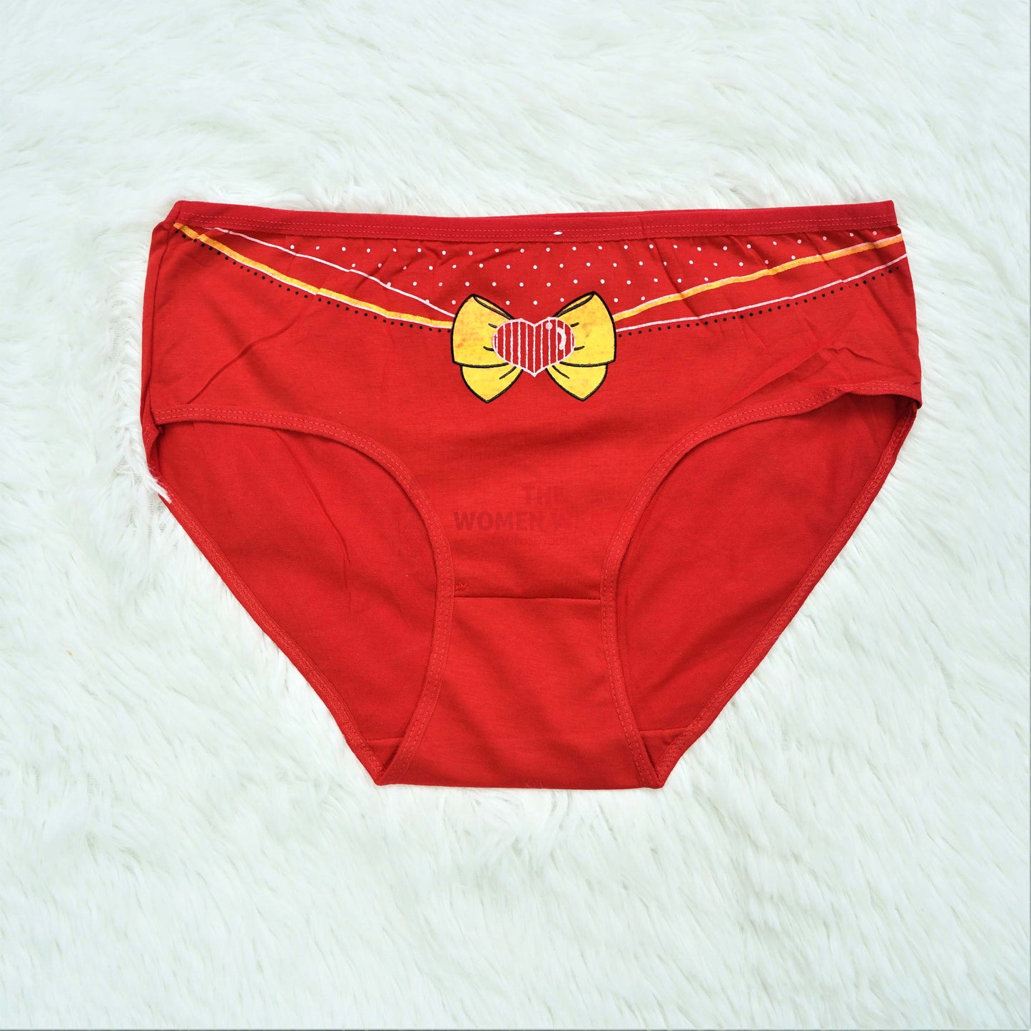 Women's Heart Cotton Panties (L 696)