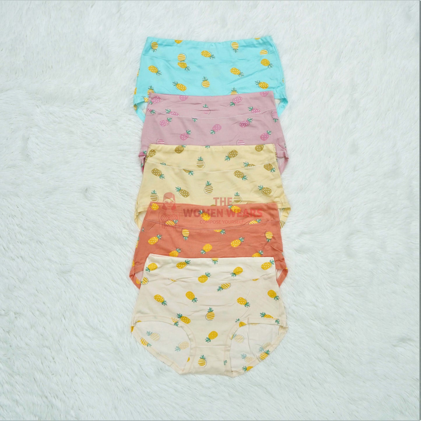 Ladies Cotton Fruity Panties (0352)
