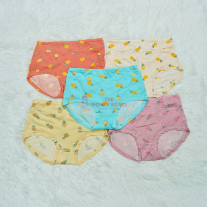 Ladies Cotton Fruity Panties (0352)