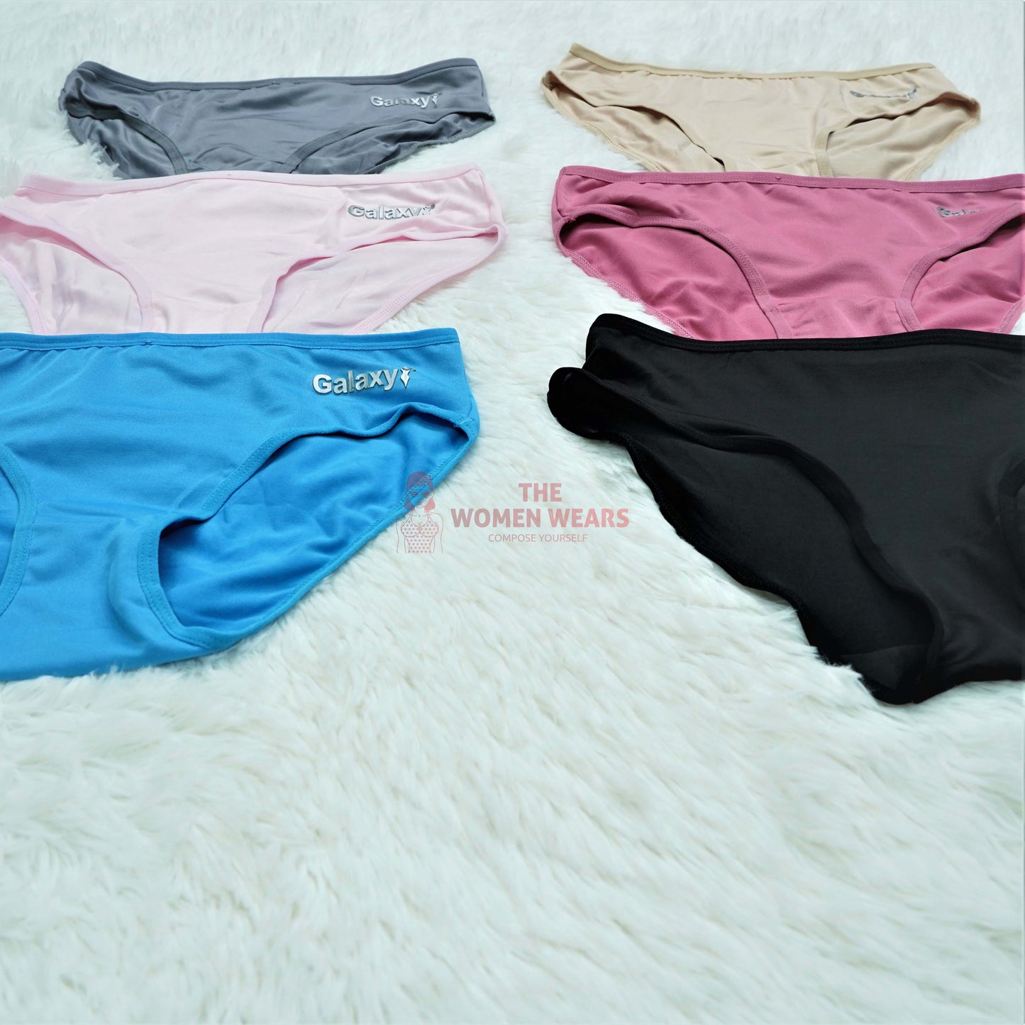 Ladies Galaxy Short Underwear Panties (010)