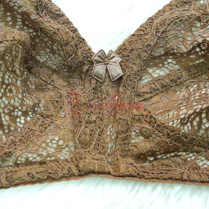 Beautiful Lace Non Padded Net Bra (2040N)