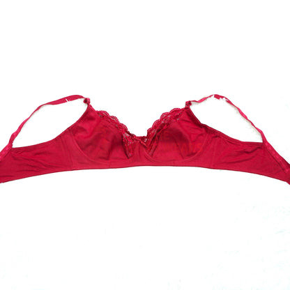 Full Coverage Cotton Lace Bra 20514 view 6