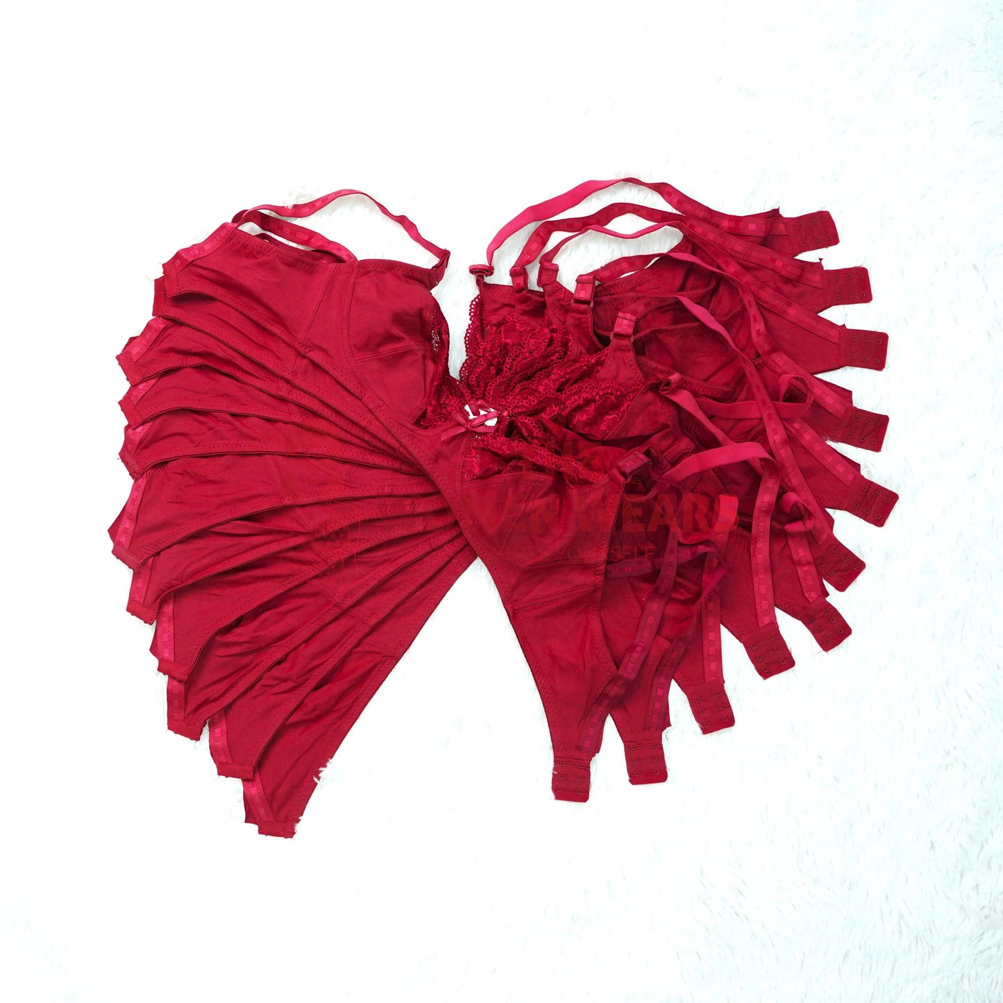 Wide Full Coverage Cotton Lace Bra (20514)