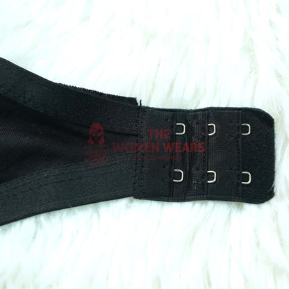 Galaxy Simple Embroidery Cotton Bra (0124)