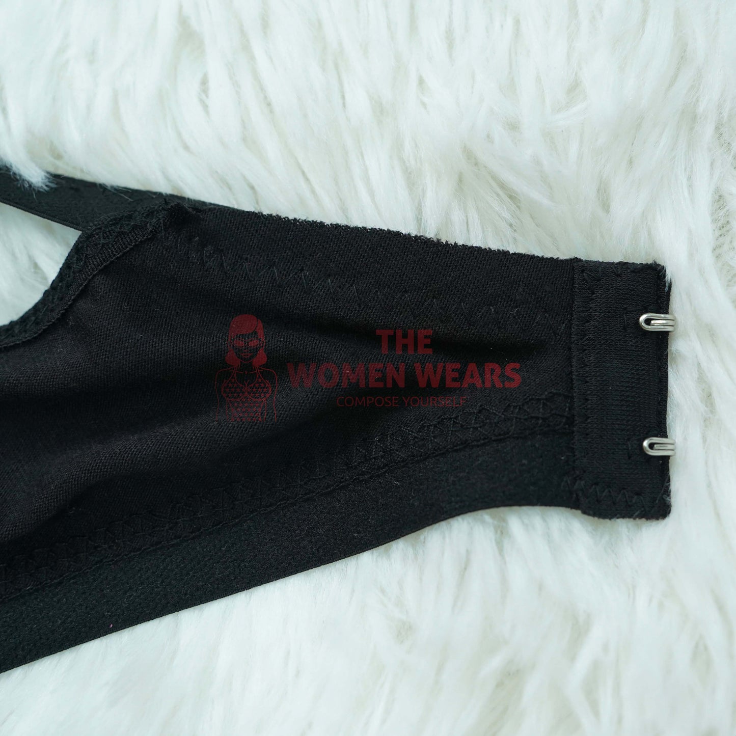 Galaxy Simple Embroidery Cotton Bra (0124)