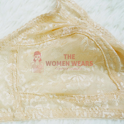 Galaxy Floral Net Stretchable Bra (206)