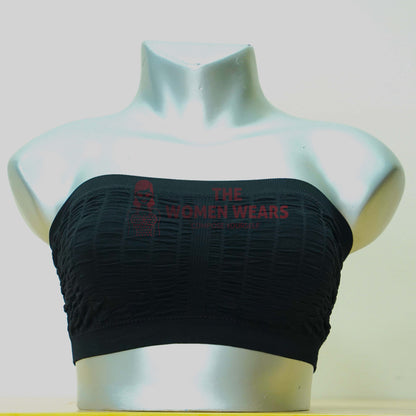 Cotton Lycra Strapless Padded Bra 3214 view 1