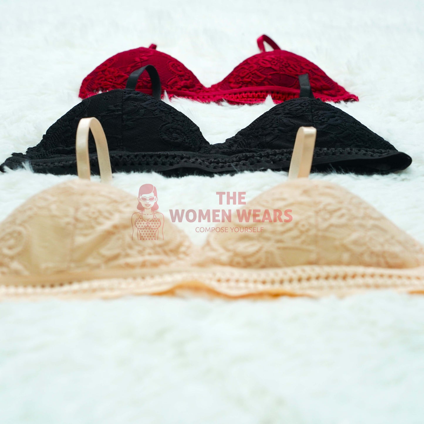 Women's Deep V Bra (344)