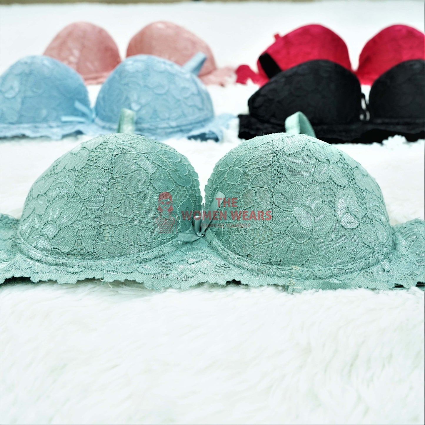 Ladies Fashion Under Wired Fancy Bra (12720)