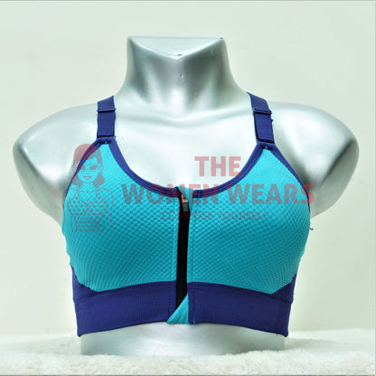 Ladies Zip Closer Sport Bra (cs 020)