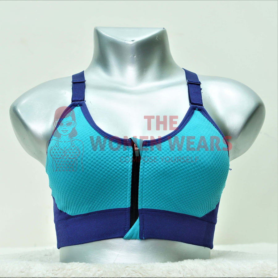 Ladies Zip Closer Sport Bra (cs 020)
