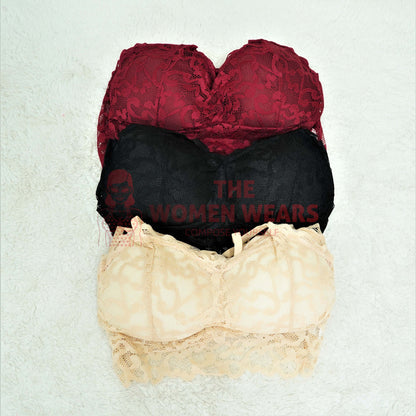 Women's Attractive Net Bralette Set (4545)