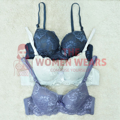 Women's Lace Padded Bra (98078)