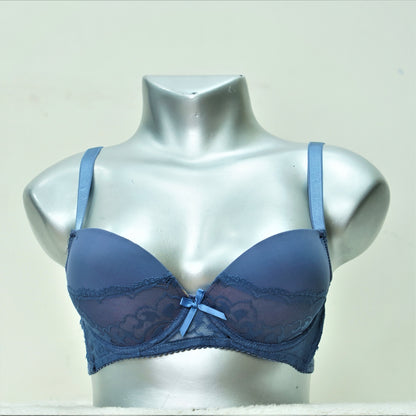 Women's Half Lace Padded Bra (CM 337 B)