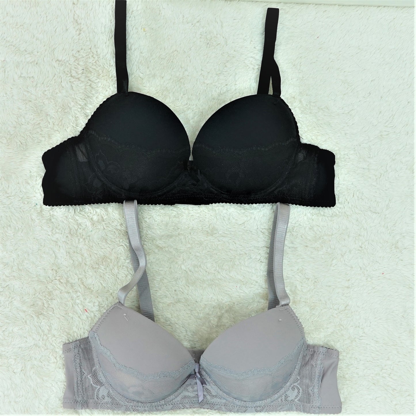 Women's Half Lace Padded Bra (CM 337 B)